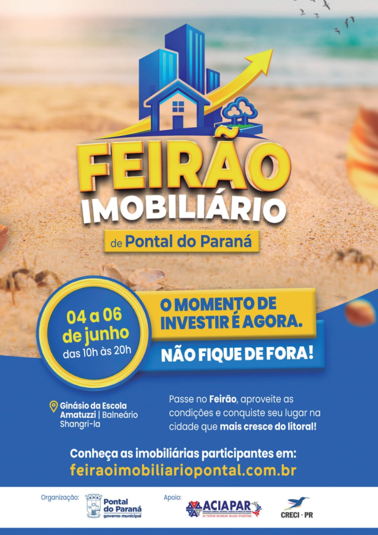 Feirão Imobiliário Pontal do Paraná